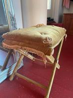 Vintage Krukje met Bekleding, Ophalen, Gebruikt, Hout