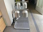 4 stuks WARMHOUDLAMPEN aluminium - WD014, Fornuis, Frituur en Grillen, Gebruikt, X, Woord en Daad