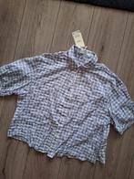 Violeta by MNG blouse maat L, Violeta by MNG, Blauw, Maat 42/44 (L), Nieuw