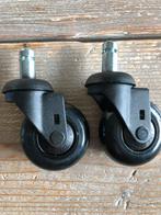 Meubelwielen met stift, Swede wheels, Ophalen, Zo goed als nieuw