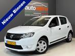 Dacia Sandero 0.9 TCe Ambiance, Airco, Elbed.ramen, Voorwielaandrijving, Stof, Gebruikt, Zwart