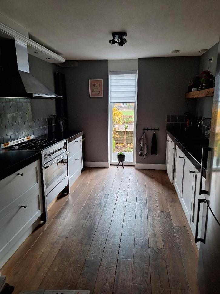 landelijke keuken  gebruikt, Huis en Inrichting, Keuken | Complete keukens, Gebruikt, Dubbelwandige keuken, Wit, Kunststof, Ophalen