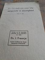 Ds fraanje, Boeken, Ophalen of Verzenden, Gelezen