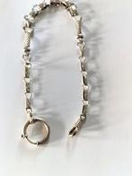 Prachtige antieke zilveren horloge ketting., Antiek en Kunst, Verzenden