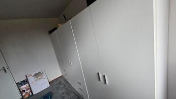 3 witte kledingkast kledingkasten kasten  beschikbaar voor biedingen