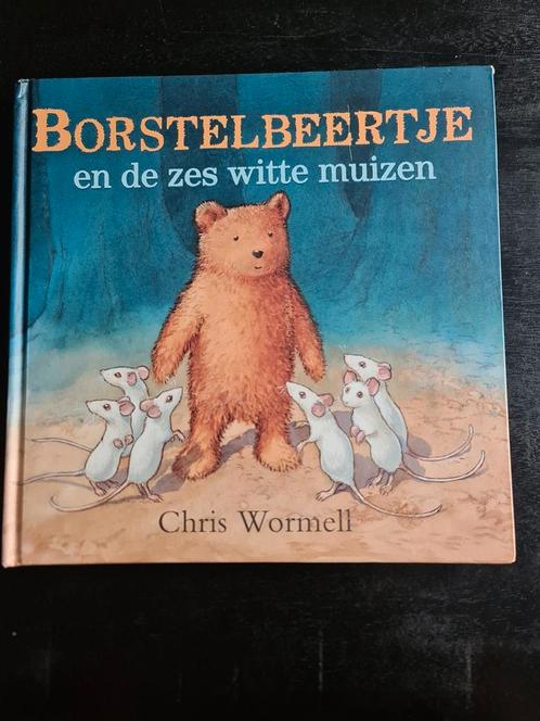Christopher Wormell - Borstelbeertje en de zes witte muizen, Boeken, Prentenboeken en Plaatjesalbums, Ophalen of Verzenden