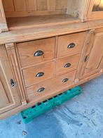 Grenen apothekerskast HERBA FURMENTUM PHARMA, RoDeKo Volendam, R.kooij65@gmail.com, Gebruikt, Met deur(en)