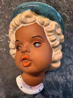 Vintage 50’s wand popje porselein, Ophalen of Verzenden, Zo goed als nieuw