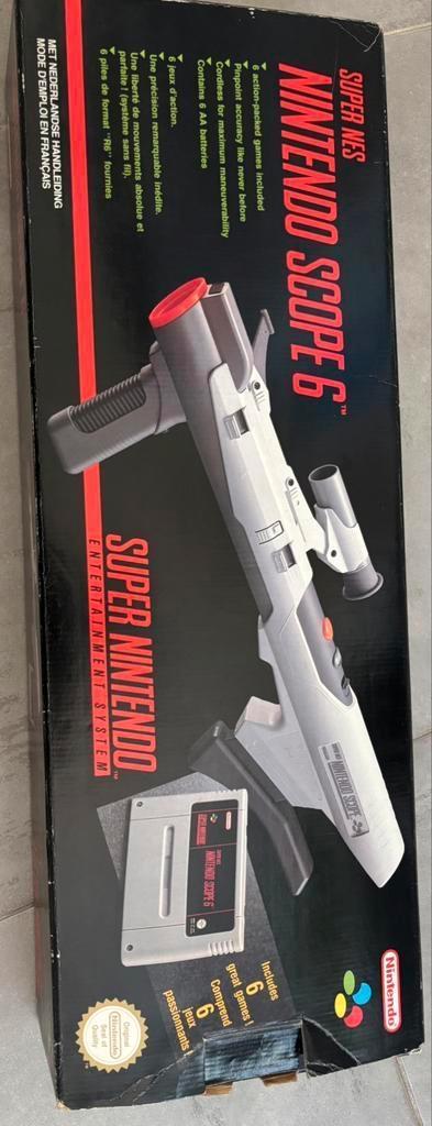 Nintendo Scope 6 voor de Super Nintendo (SNES, Spelcomputers en Games, Spelcomputers | Nintendo NES, Zo goed als nieuw, Ophalen