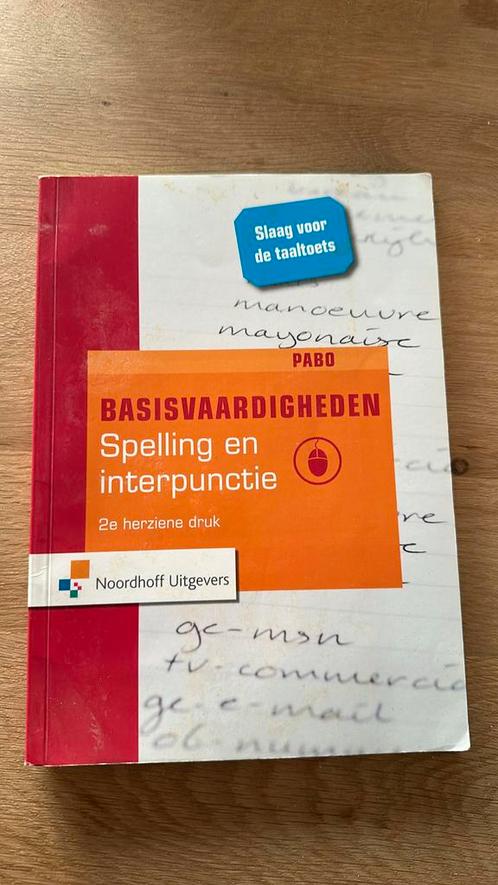 Marja Bout - Basisvaardigheden Spelling en Interpunctie, Boeken, Schoolboeken, Gelezen, Nederlands, Overige niveaus, Ophalen of Verzenden