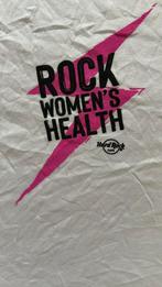 Hard Rock Cafe “Rock Women’s Health” T-shirt – L, wit Unisex, Kleding | Heren, Maat 52/54 (L), Wit, Ophalen of Verzenden, Bandshirt