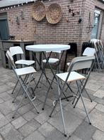 Statafel met barstoelen, Ophalen, Zo goed als nieuw