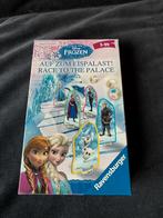 Spel race to the place Frozen, Ophalen, Zo goed als nieuw, Ravensburger, Een of twee spelers