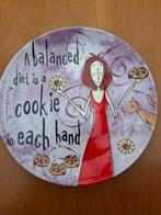 Born to shop bord, Huis en Inrichting, Ophalen, Zo goed als nieuw, Bord(en), Overige stijlen