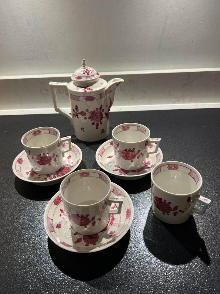 Antiek Duits servies Limbach porselein, Thüringen., Antiek en Kunst, Antiek | Servies los, Ophalen of Verzenden