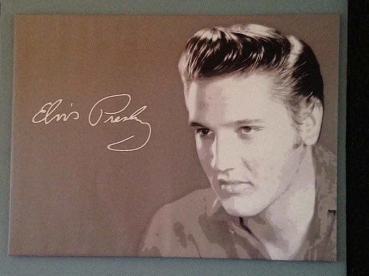 Elvis Presley Schilderij, Antiek en Kunst, Kunst | Schilderijen | Modern, Ophalen