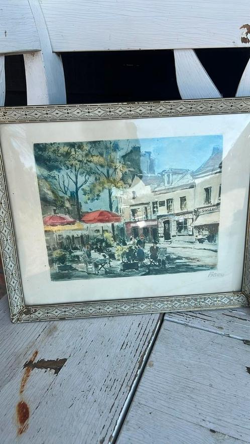 Schilderijen baron, Antiek en Kunst, Kunst | Tekeningen en Foto's, Ophalen of Verzenden