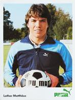 Spelerskaart Lothar Matthäus - Puma reclamekaart, Ophalen of Verzenden, Zo goed als nieuw, Buitenlandse clubs, Spelerskaart
