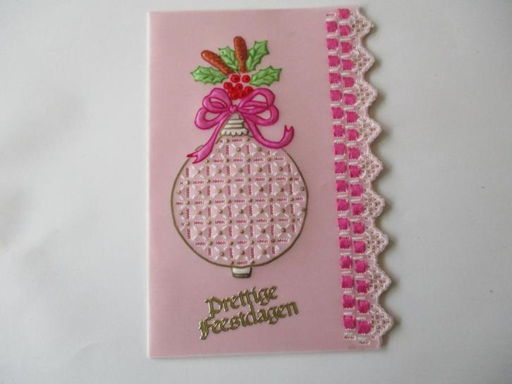 set 10 pergamano kerstkaarten 5 stuks, Diversen, Kerst, Nieuw, Ophalen of Verzenden