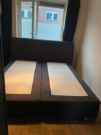 Boxspring antraciet 180x200, Ophalen of Verzenden, Zo goed als nieuw, Tweepersoons, 180 cm