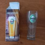 Heineken Limited Edition Glas met Historisch Logo, Verzamelen, Ophalen of Verzenden, Zo goed als nieuw, Bierglas
