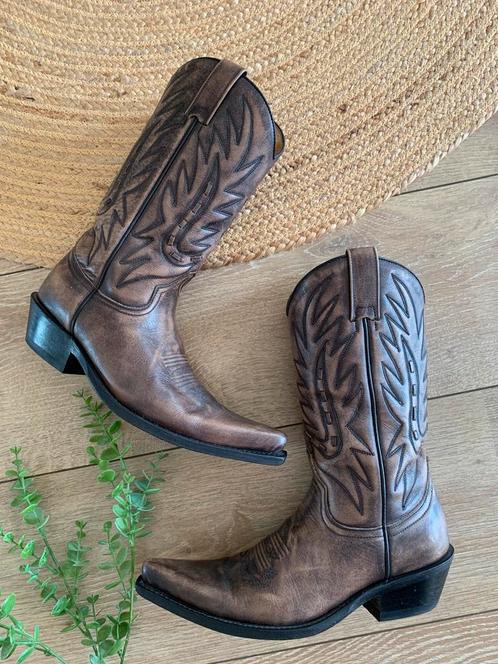 Sendra cowboylaarzen 37 western boots bohemian laarzen, Kleding | Dames, Schoenen, Zo goed als nieuw, Hoge laarzen, Bruin, Ophalen of Verzenden