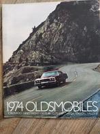 1974 Oldsmobile Catalogus - Toronado, Ninety-Eight, Gelezen, Ophalen of Verzenden, Overige merken, Oldsmobile