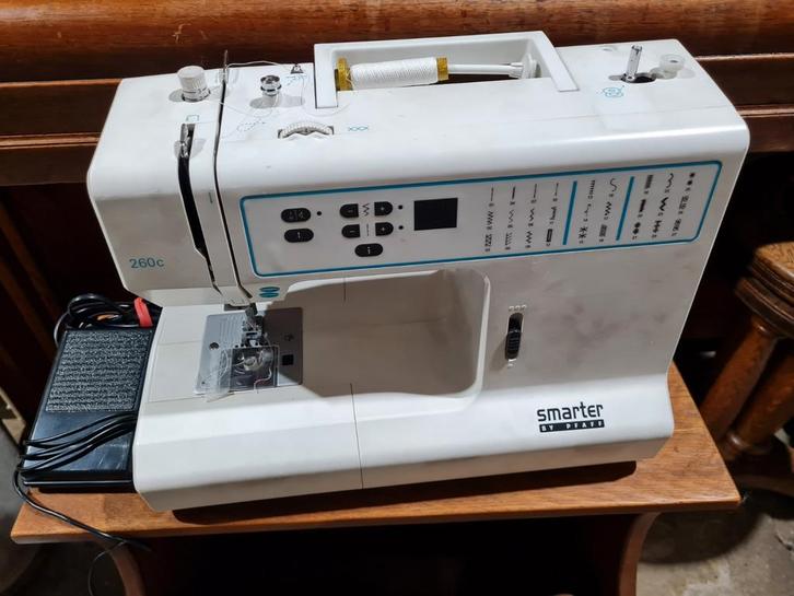 Pfaff Smarter 260c Naaimachine, Hobby en Vrije tijd, Naaimachines en Toebehoren, Zo goed als nieuw, Naaimachine, Pfaff, Ophalen of Verzenden