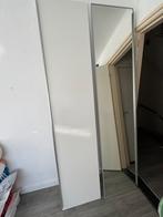 Pax kastdeuren 1x spiegel /1 x wit beide met handgreep, Ophalen, Gebruikt, 200 cm of meer, 50 tot 100 cm