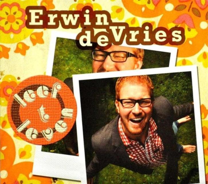 Erwin de Vries - Leef 't leven - groningen dialect, Cd's en Dvd's, Cd's | Nederlandstalig, Zo goed als nieuw, Streekmuziek, Ophalen of Verzenden