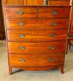 Stijlvolle grote antieke Engelse ladekast. Mahonie., Ophalen