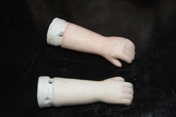Porseleinen Armen Pop zelf maken NIEUW poppenarmen beschikbaar voor biedingen