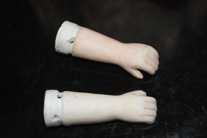 Porseleinen Armen Pop zelf maken NIEUW poppenarmen, Verzamelen, Poppen, Nieuw, Pop, Ophalen of Verzenden