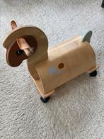 Looppaard hout op rolletjes - Dille en Kamille, Kinderen en Baby's, Ophalen, Zo goed als nieuw