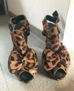 Supertrash hakken luipaard print 36, Ophalen of Verzenden, Zo goed als nieuw, Zwart