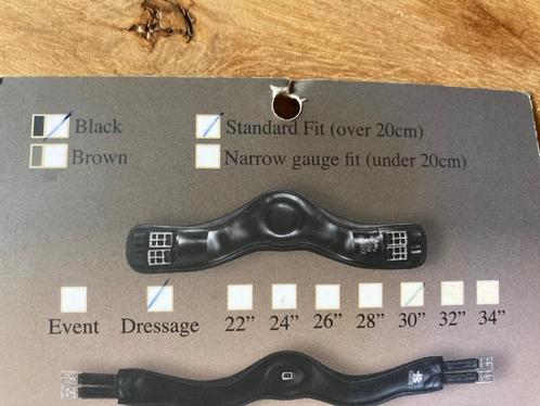 Fairfax singel dressuur 75 cm, Dieren en Toebehoren, Paarden en Pony's | Hoofdstellen en Tuigage, Gebruikt, Dressuur, Ophalen of Verzenden