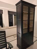 Zwarte kast met 6 lades, Ophalen, 5 laden of meer, 200 cm of meer, 50 tot 100 cm