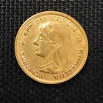 10 Gulden Wilhelmina Doublé Gouden tientje 1897, Verzenden, Goud, Koningin Wilhelmina, Losse munt