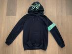 Malelions sweater hoodie mt 164 Zwart groen, Kinderen en Baby's, Kinderkleding | Maat 164, Jongen, Trui of Vest, Ophalen of Verzenden