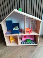 Poppenhuis ikea hout flisat netjes en schoon, Kinderen en Baby's, Speelgoed | Poppenhuizen, Ophalen, Zo goed als nieuw