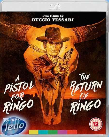 Blu-ray: A Pistol for Ringo & The Return of Ringo (1965) UK, Cd's en Dvd's, Blu-ray, Nieuw in verpakking, Actie, Ophalen of Verzenden