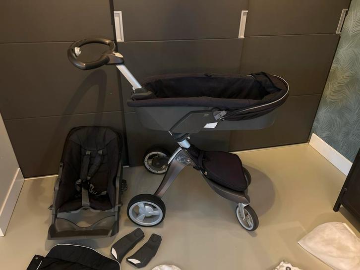 Stokke kinderwagen met veel accessoires!, Kinderen en Baby's, Kinderwagens en Combinaties, Gebruikt, Combiwagen, Overige merken