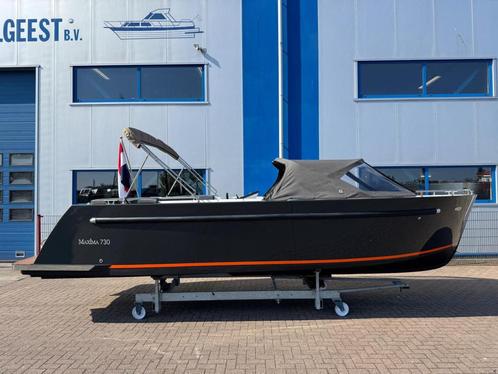 Maxima 730 met Honda 30pk en slechts 52,4 vaaruren (zgan), Watersport en Boten, Sloepen, Gebruikt, 30 tot 50 pk, 6 meter of meer