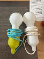 Treklampen 2 stuks, Huis en Inrichting, Lampen | Losse lampen, Gebruikt, Ophalen of Verzenden