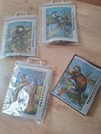 Borduurpakketten met dieren erop compleet met naald en wol, Ophalen of Verzenden, Nieuw, Handborduren, Borduurpakket