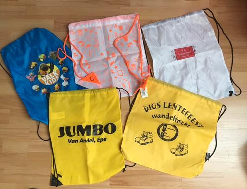 5 gymtasjes / rugtasjes voor oa school gymles, Diversen, Schoolbenodigdheden, Nieuw, Ophalen of Verzenden