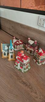 5 Kersthuisjes - Kers Dorp, Diversen, Kerst, Ophalen