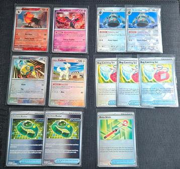 Pokémon TCG - Pokéballen Reverse Holo's - Per stuk € 0,50 beschikbaar voor biedingen