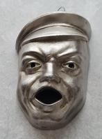 Antieke pijphouder van tin - gemerkt, Ophalen of Verzenden