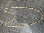 14 k gouden koffieboon schakel ketting 8,4 gram 56 cm, Sieraden, Tassen en Uiterlijk, Kettingen, Ophalen of Verzenden, Nieuw, Goud